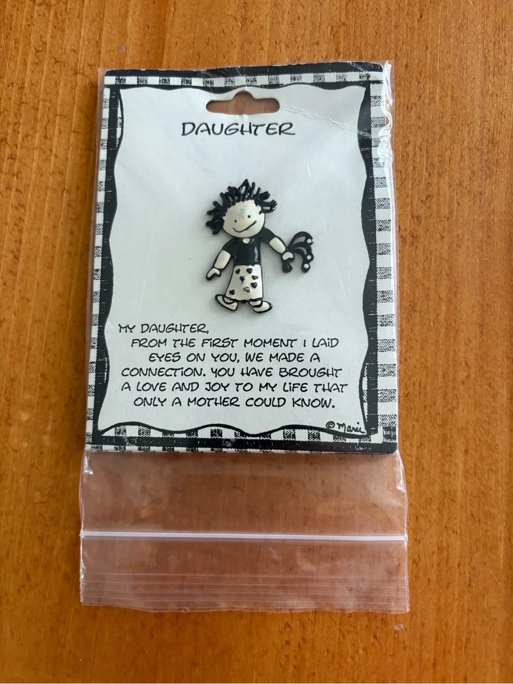 Papel Giftware Daughter Pin, Brand New in Packaging